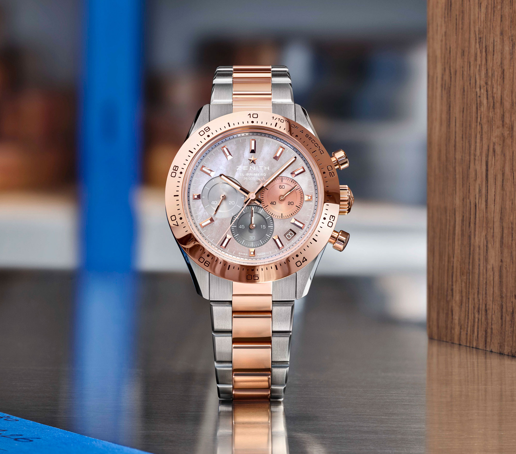 Zenith Chronomaster esfera de nácar