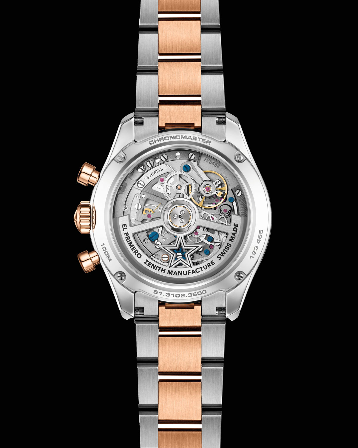 Calibre de Zenith Chronomaster