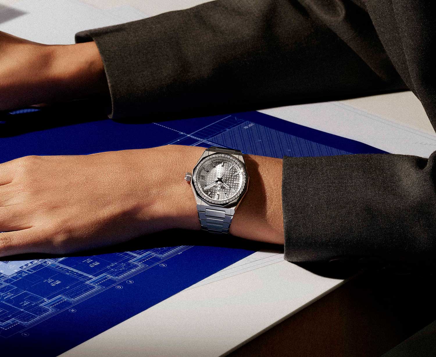 Zenith DEFY Skyline 36 con diamantes