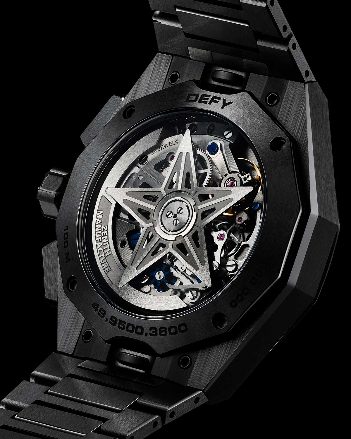 Calibre El Primero 3600 del Zenith Defy Skyline Chronograph