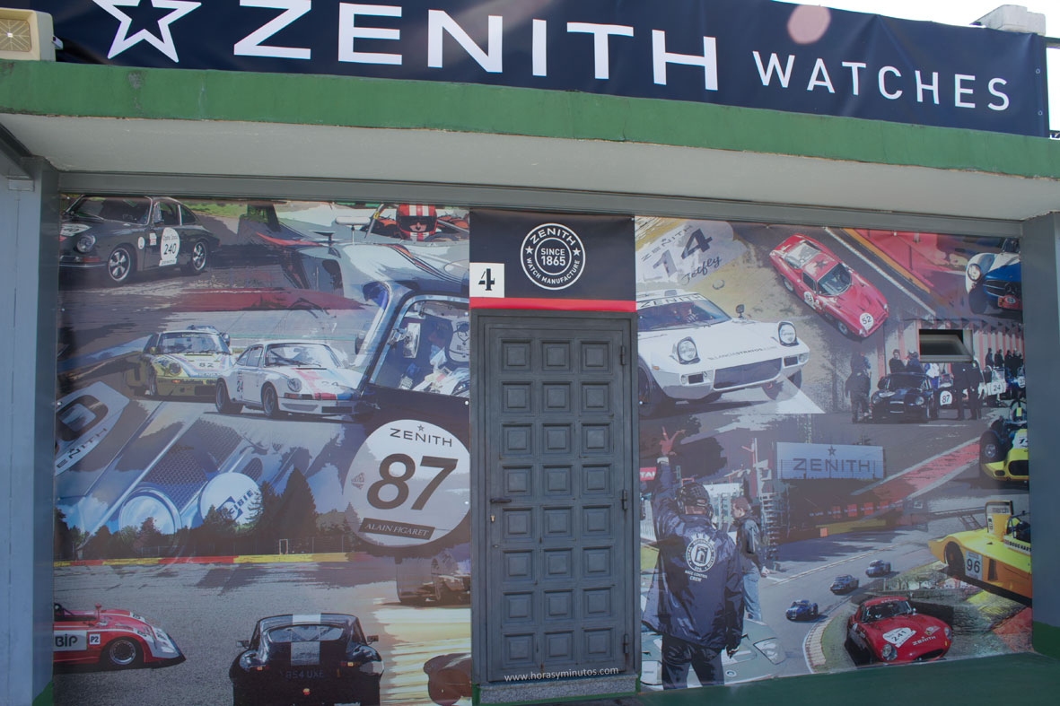 Zenith-El-Primero-36.000-vph-Classic-Cars-El-Jarama-booth-Horasyminutos