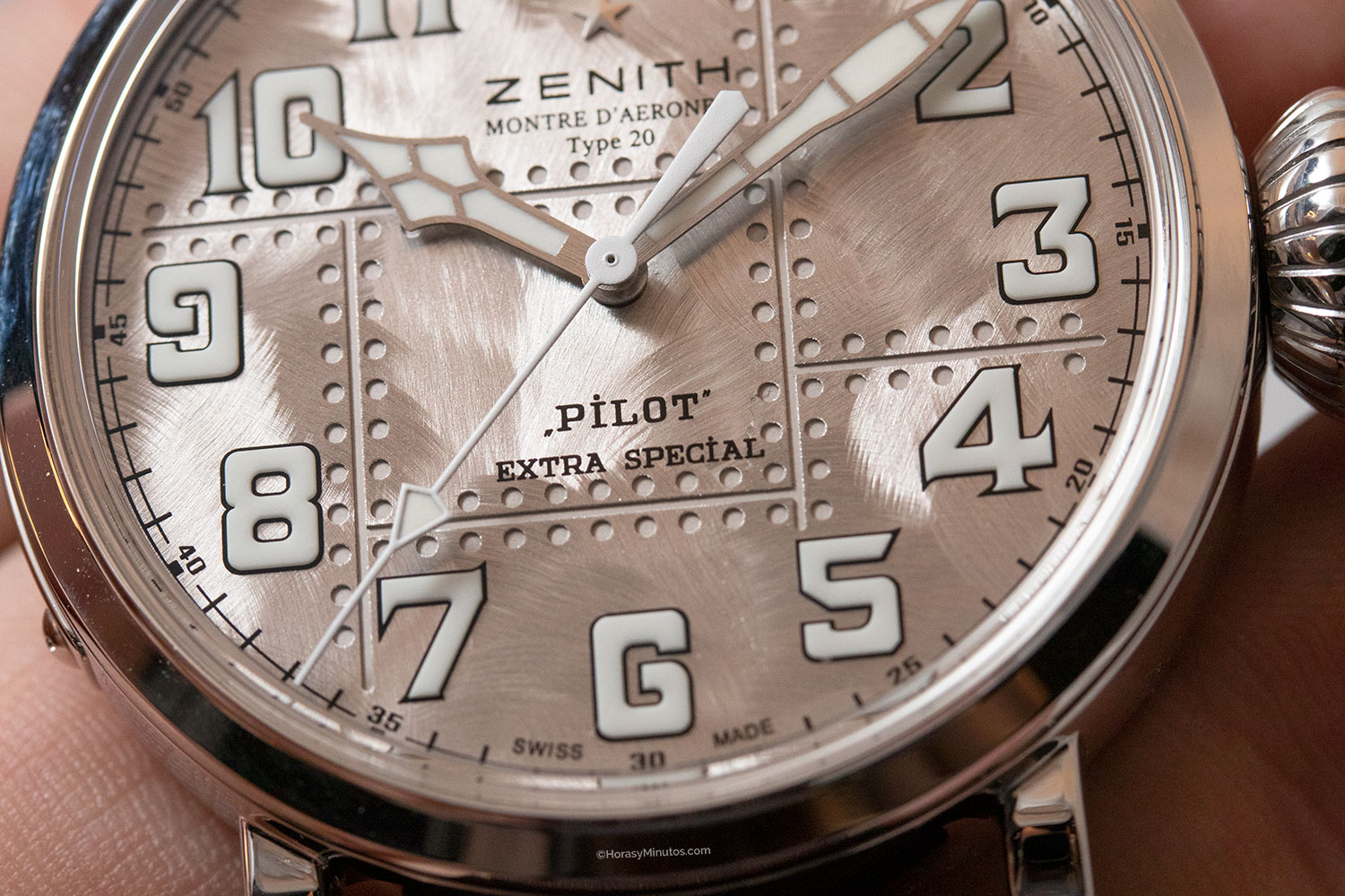 Zenith Pilot Type 20 Extra Special Silver