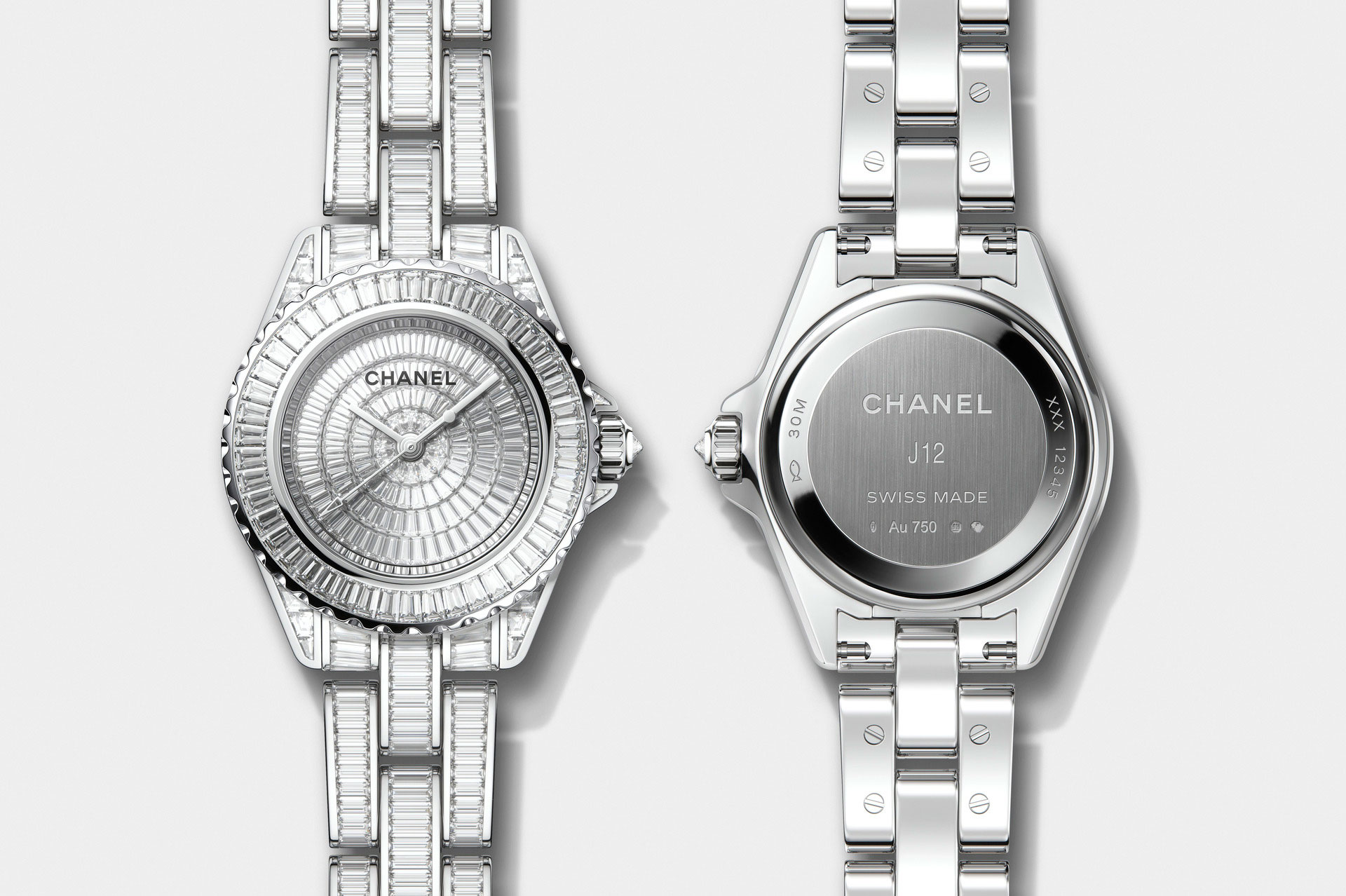Chanel J12 28 mm Diamonds